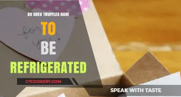 Oreo Truffles Storage Guide: Refrigerate or Not?