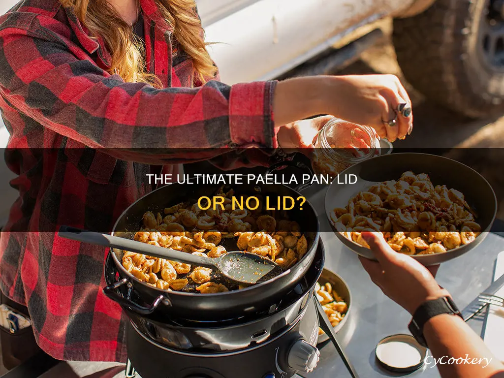 do paella pans have lids
