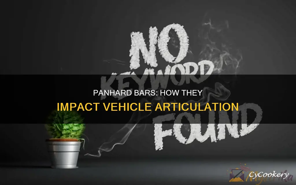 do pan hard bars affect articulation