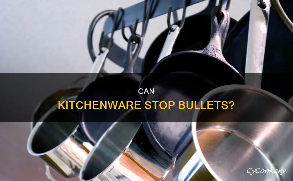 do pans block bullets