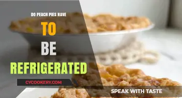 Should Peach Pies Be Refrigerated? Storage Tips for Freshness
