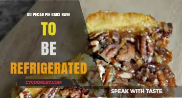 Should Pecan Pie Bars Be Refrigerated? Storage Tips Revealed