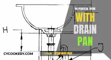 Pedestal Compatibility with Drain Pans: What You Need to Know