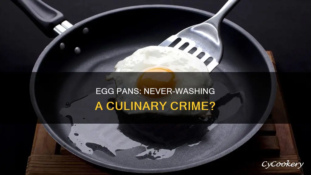 do people have egg pans they never wash