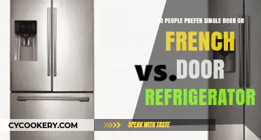 Single Door vs. French Door Refrigerators: Which Style Do Consumers Prefer?