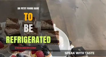 Should Petit Fours Be Refrigerated? Storage Tips for Freshness