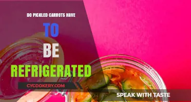 Refrigerating Pickled Carrots: Essential or Optional? A Preservation Guide