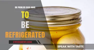 Pickled Eggs: Refrigeration Required or Shelf-Stable Snack?