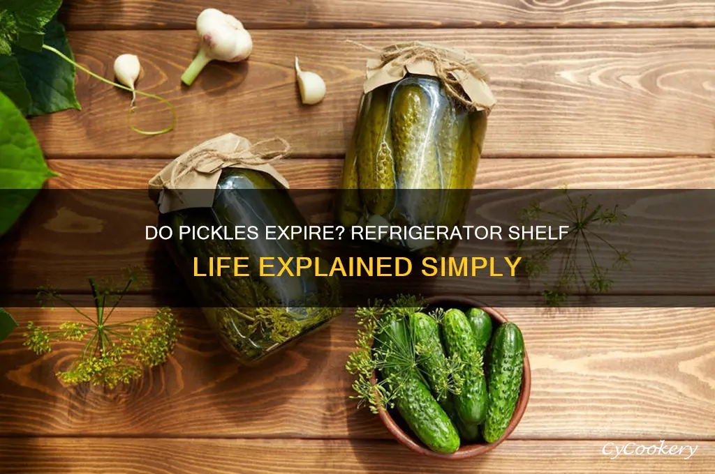 do pickles go bad in the refrigerator