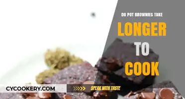 Pot Brownie Baking: Longer Cooking Times?