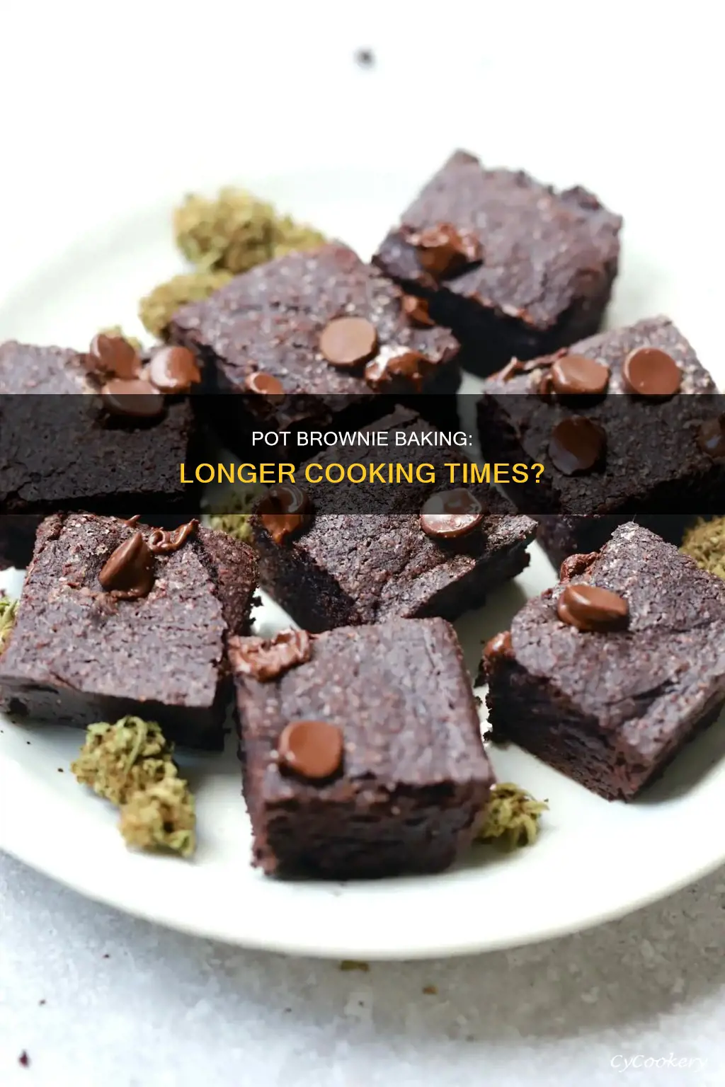 do pot brownies take longer to cook