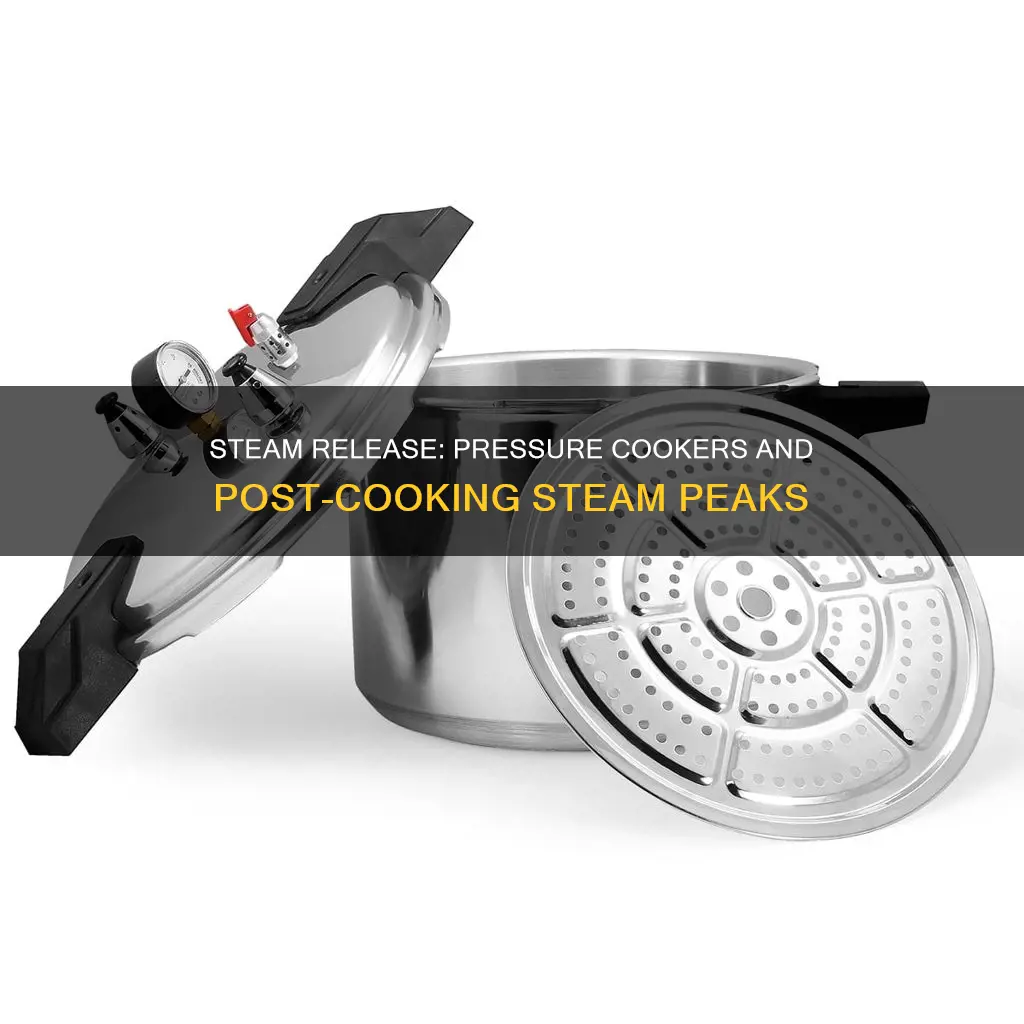 do pressure cooker peak steam after cooking