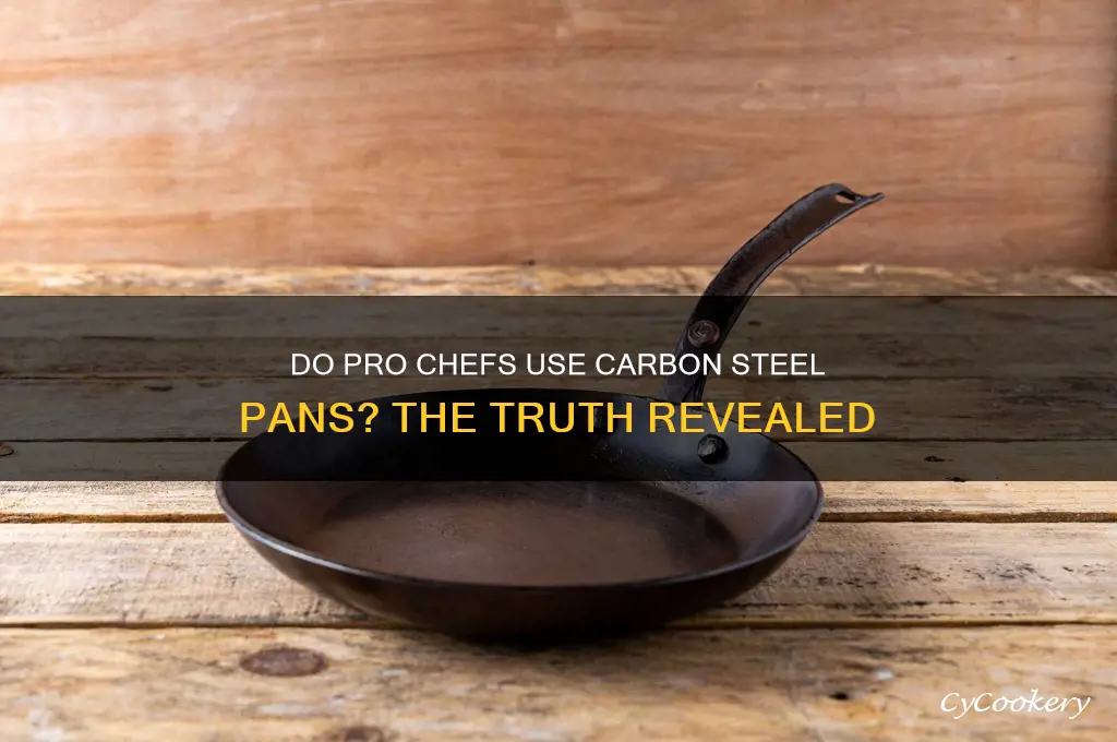 do pro chefs use carbon steel pans