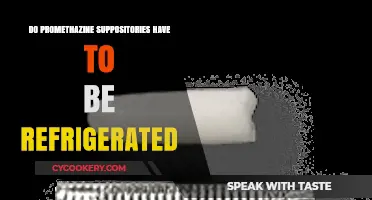 Promethazine Suppositories: Refrigeration Requirements and Proper Storage Tips