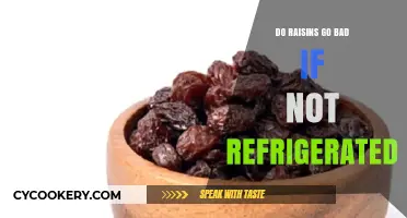 Do Raisins Go Bad Without Refrigeration? Shelf Life Explained