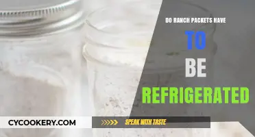 Should Ranch Packets Be Refrigerated? Storage Tips and Best Practices