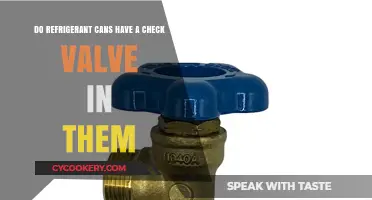 Do Refrigerant Cans Include a Check Valve? A Quick Guide