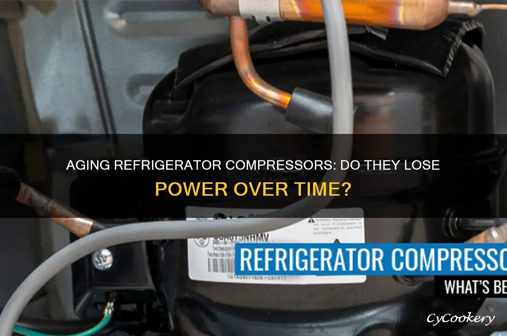 do refrigerator compressors get weak with age