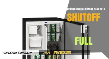 Do Refrigerator Icemakers Auto Shut Off When Full?