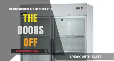 Refrigerator Delivery: Do Doors Come Off During Transport?