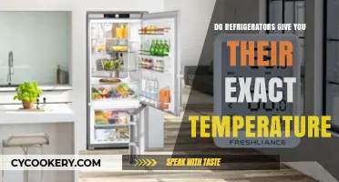 Do Refrigerators Display Precise Temperatures? Uncovering the Truth Behind the Numbers