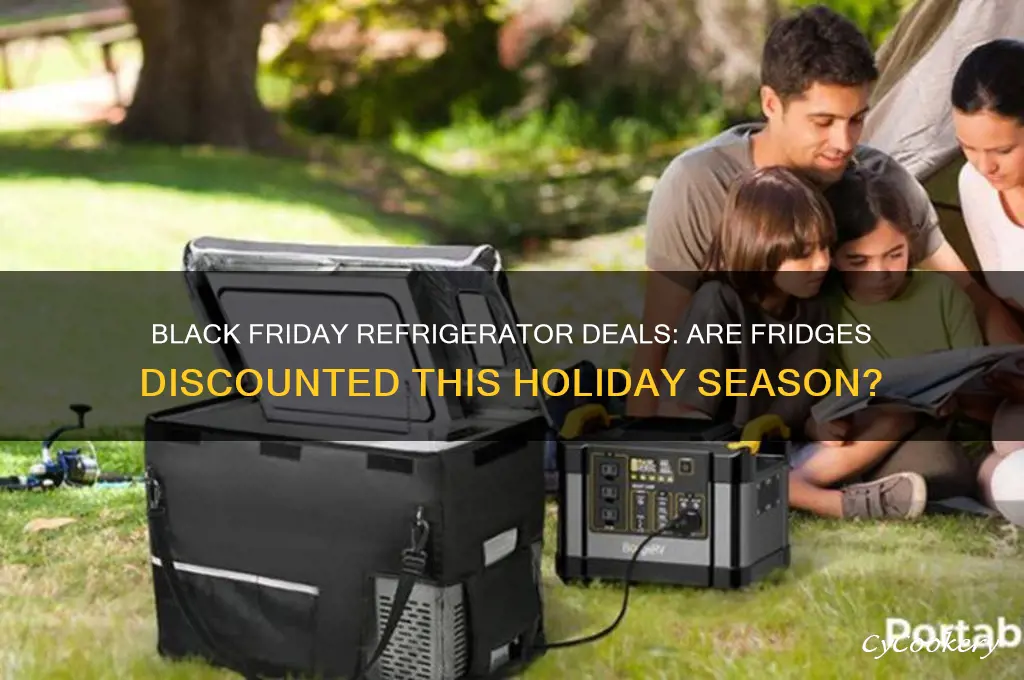 do refrigerators go on sale for black friday