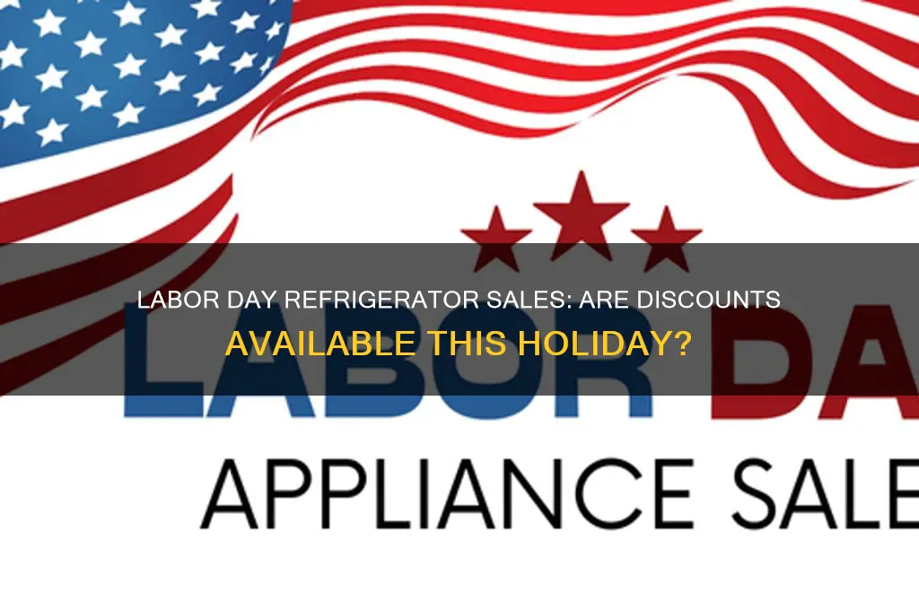 do refrigerators go on sale for labor day