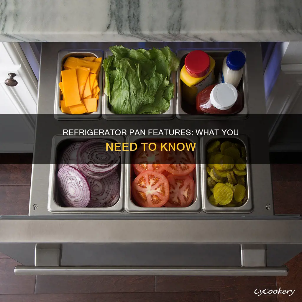 do refrigerators have pans