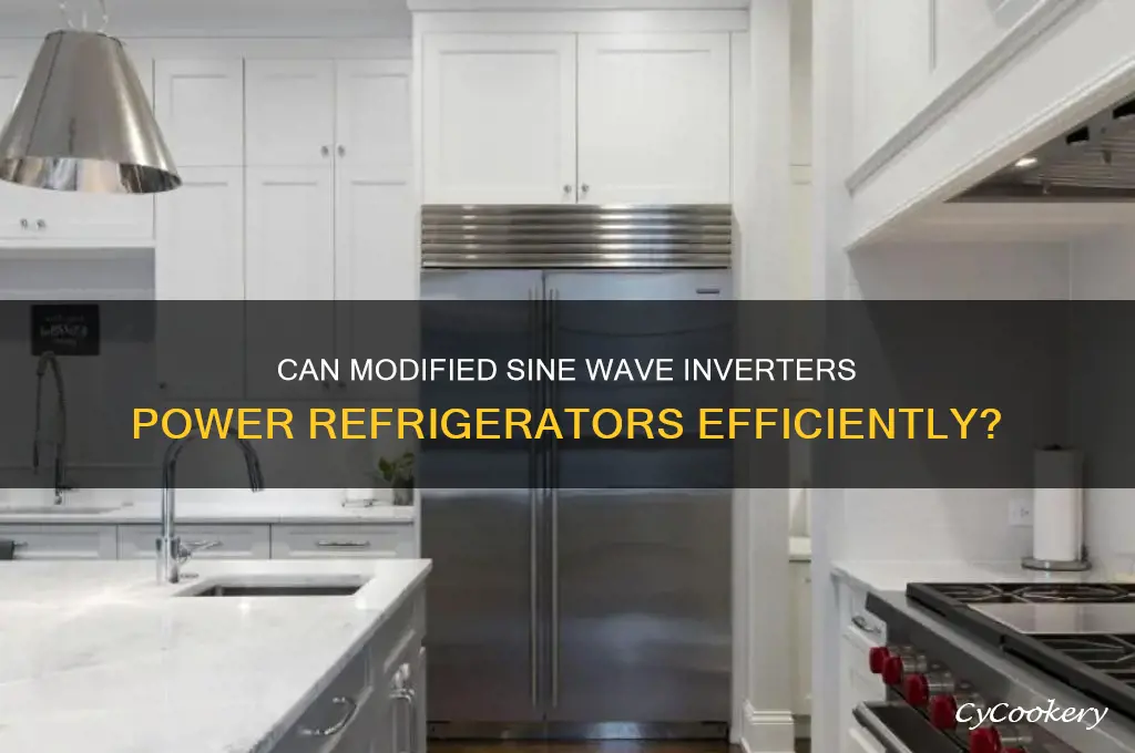 do refrigerators run well on modified sine wave inverters