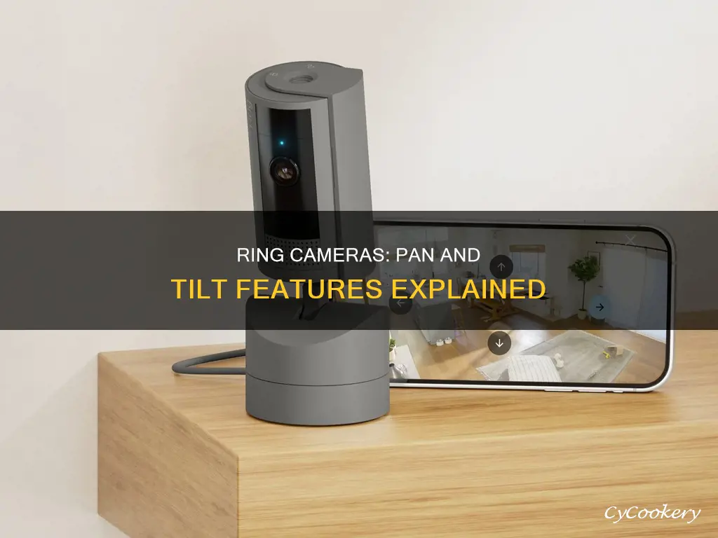 do ring cameras pan and tilt