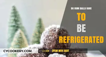 Should Rum Balls Be Refrigerated? Storage Tips for Freshness