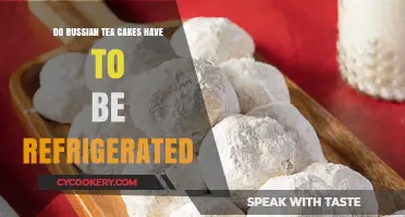 Russian Tea Cakes: Refrigeration Required or Room Temperature Delight?