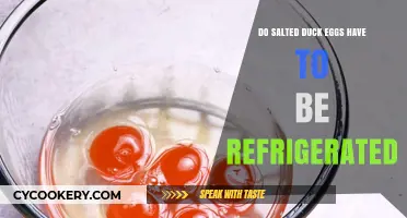 Salted Duck Eggs: Refrigeration Necessary or Not? Expert Insights