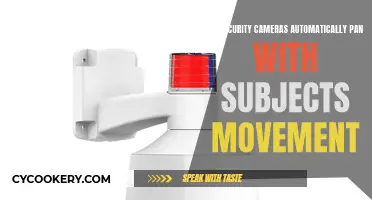 Security Cameras: Auto-Panning for Subject Movement