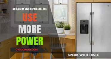 Side-by-Side Fridges: Higher Energy Consumption or Efficient Cooling?