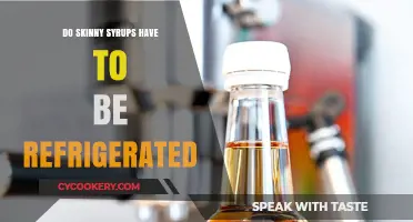Do Skinny Syrups Need Refrigeration? Storage Tips for Longevity