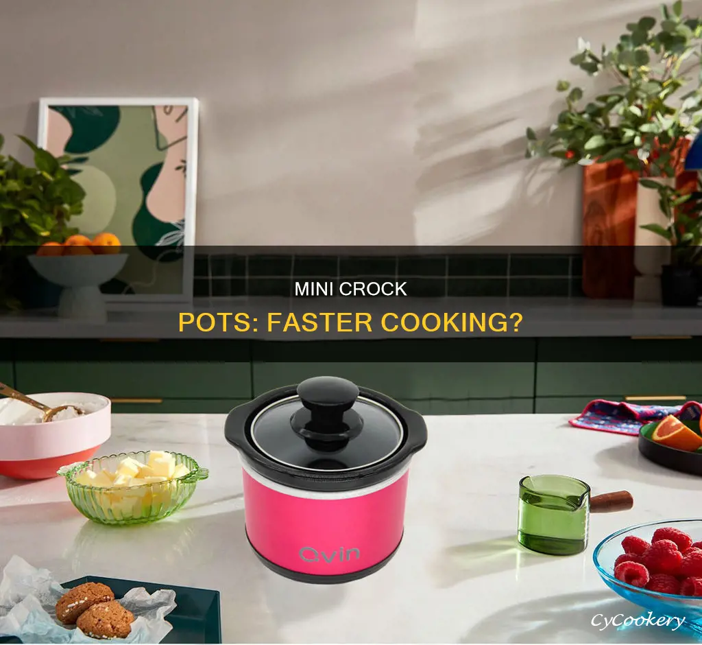 do small mini crock pots cook faster