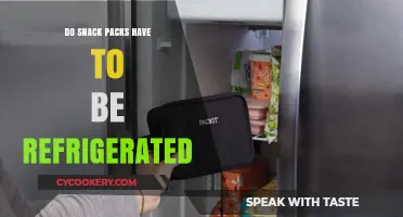 Should Snack Packs Be Refrigerated? Storage Tips for Freshness
