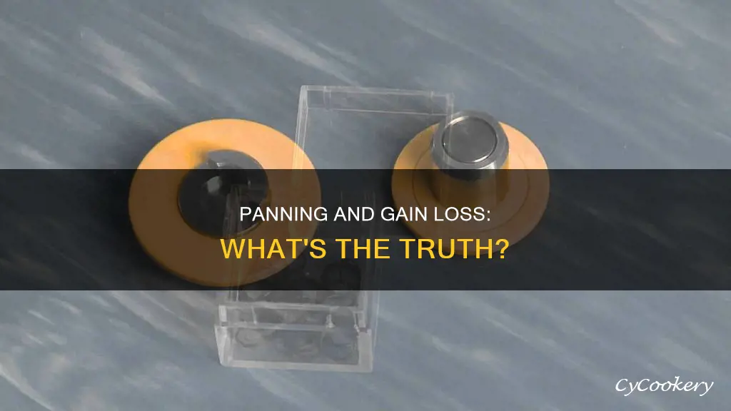 do sounds lose gain when panned