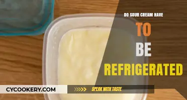 Does Sour Cream Need Refrigeration? Storage Tips and Shelf Life Explained