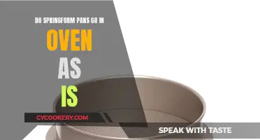 Springform Pans: Oven-Safe or Not?