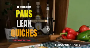 Springform Pans and Quiches: A Leak-Proof Solution