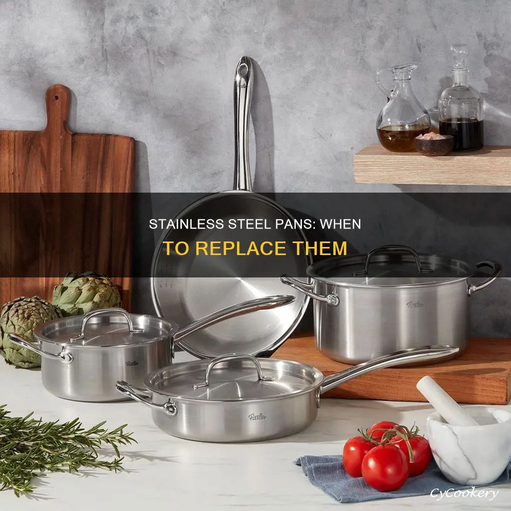 do stainless pans wear out
