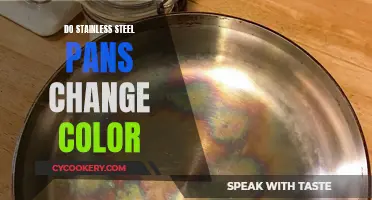 Steel Pans: Color Change?