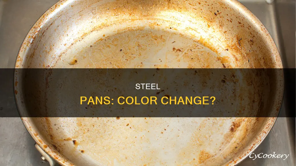 do stainless steel pans change color