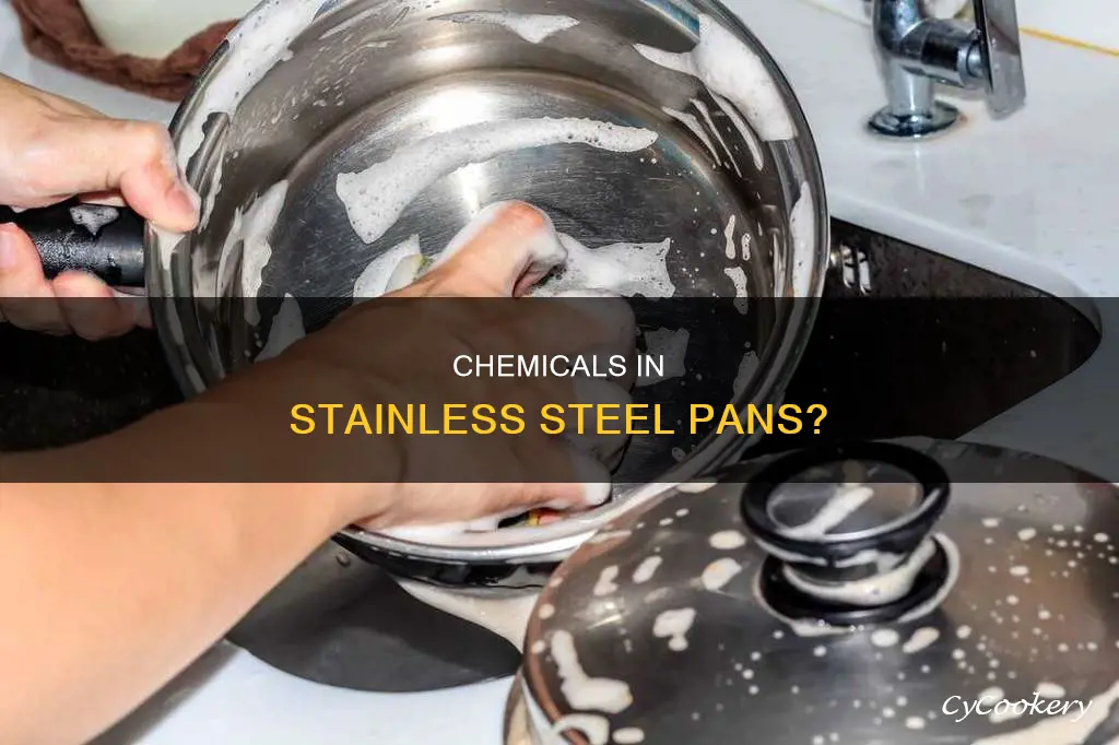 do stainless steel pans have chemicals