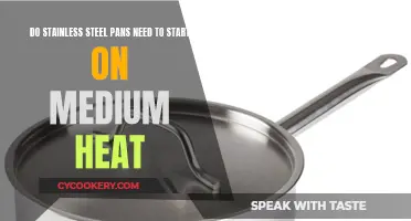 Stainless Steel Pans: Medium Heat Start?