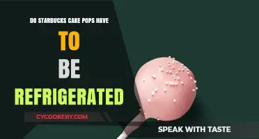 Starbucks Cake Pops: Refrigeration Required or Shelf-Stable Treats?