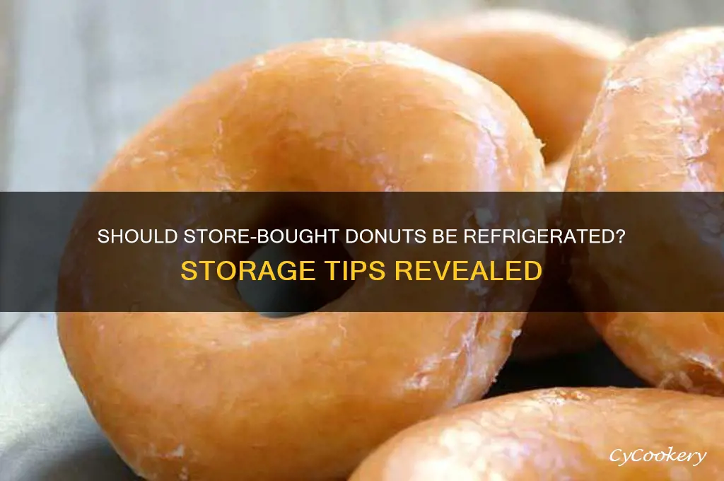do store powered donuts have to be refrigerated