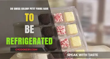 Swiss Colony Petit Fours: Refrigeration Required or Shelf-Stable Treats?